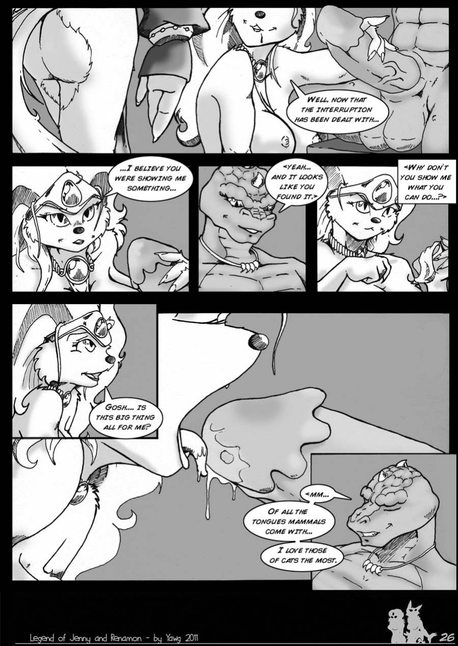 The Legend of Jenny and Renamon porn comic picture 27
