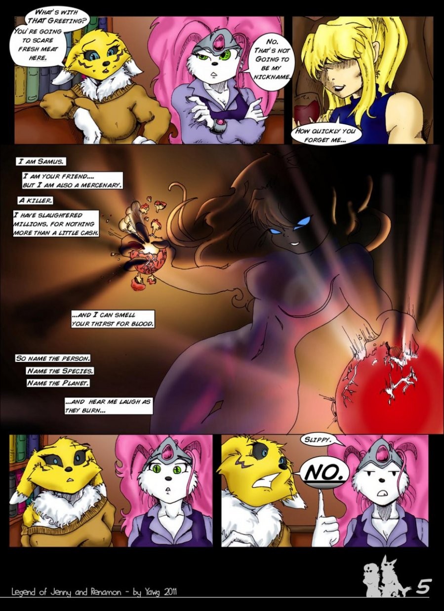 The Legend of Jenny and Renamon porn comic picture 6
