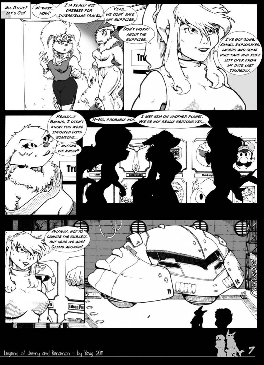 The Legend of Jenny and Renamon porn comic picture 8