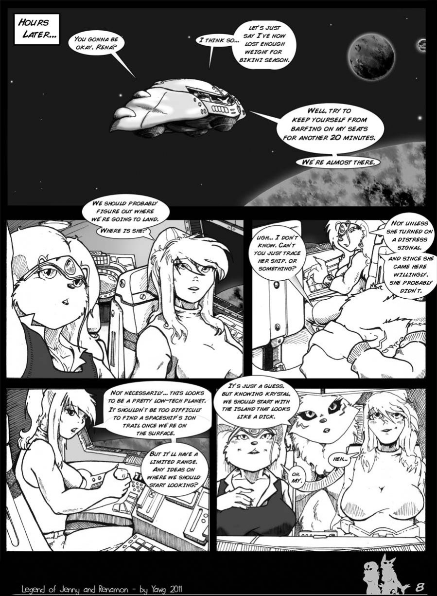 The Legend of Jenny and Renamon porn comic picture 9