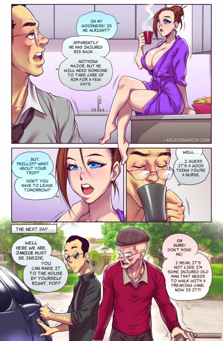 The Naughty In Law porn comic picture 3