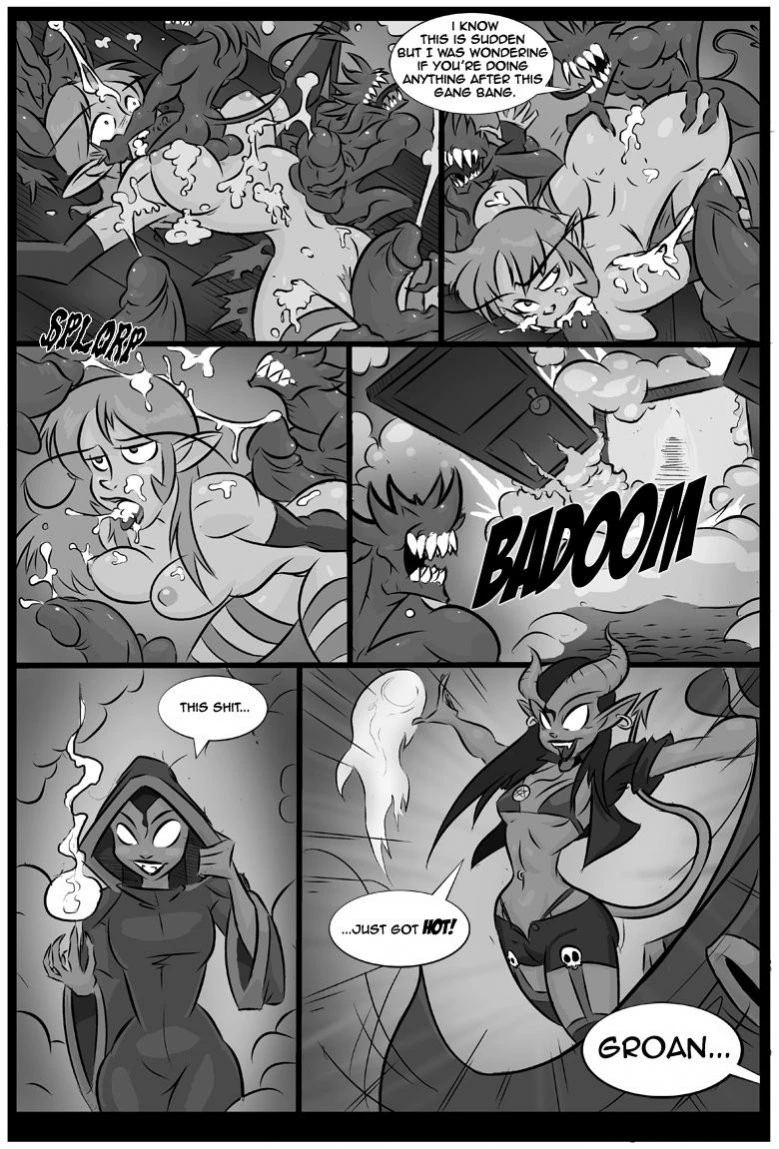 The Party 1-2 porn comic picture 17