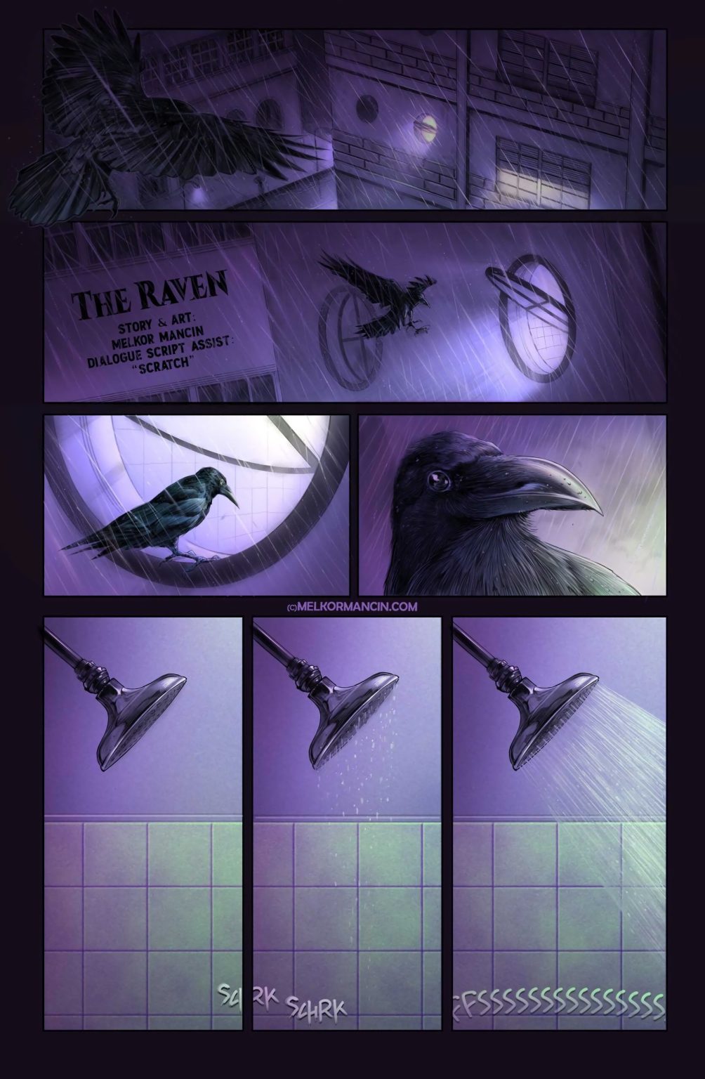 The Raven - Melkor Mancin porn comic picture 1