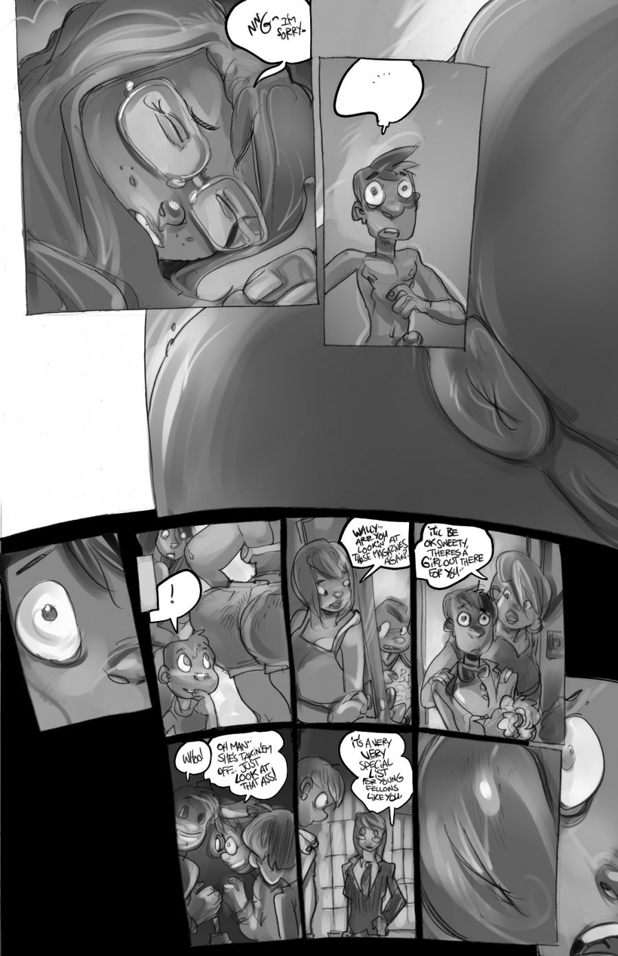 The Slumber Party (Ongoing) porn comic picture 13