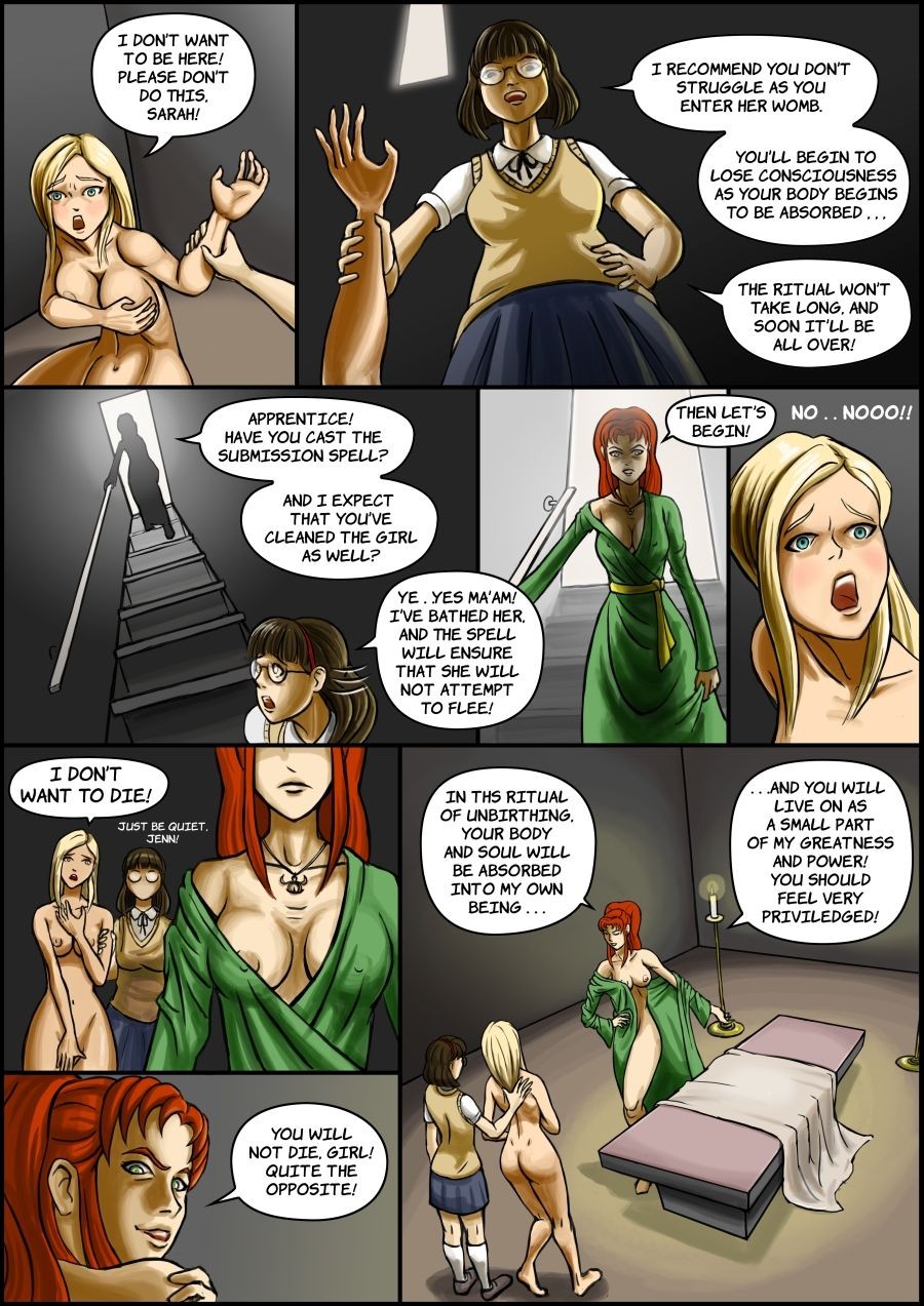 The Sorceress porn comic picture 2