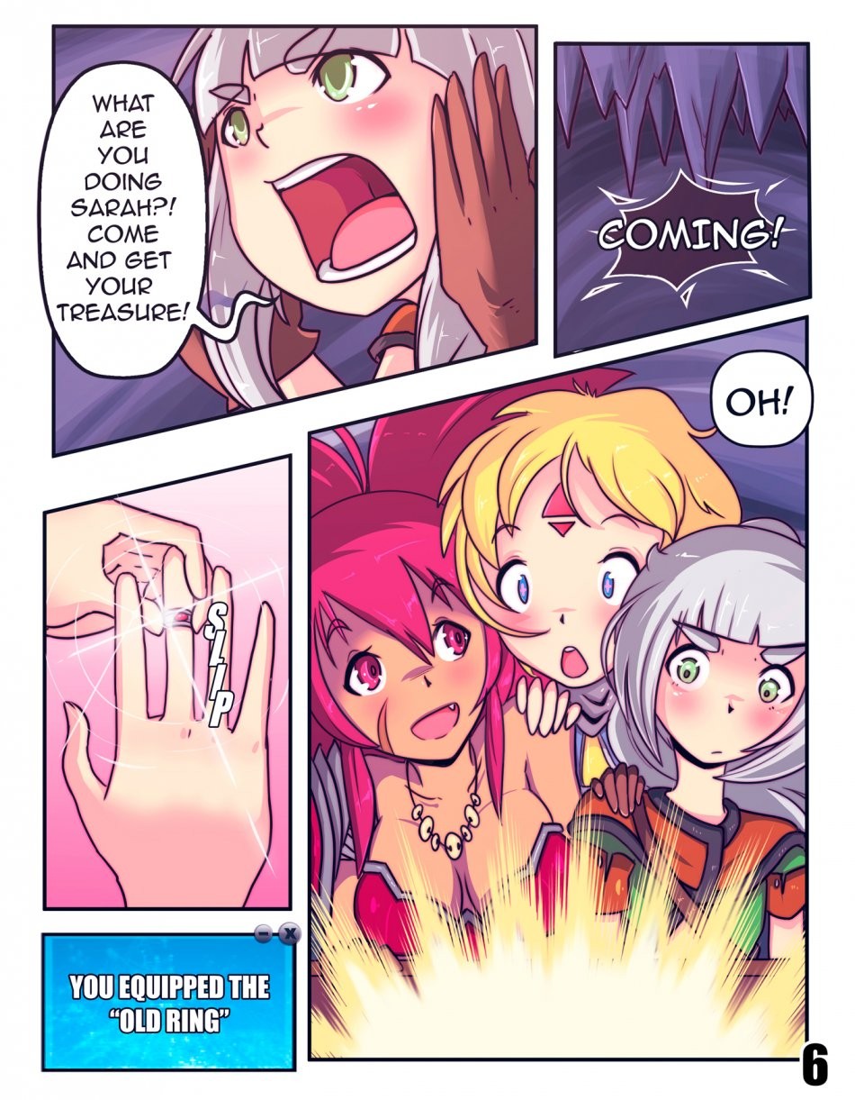 Treasure Hunters and the Ring of Arousal porn comic picture 8