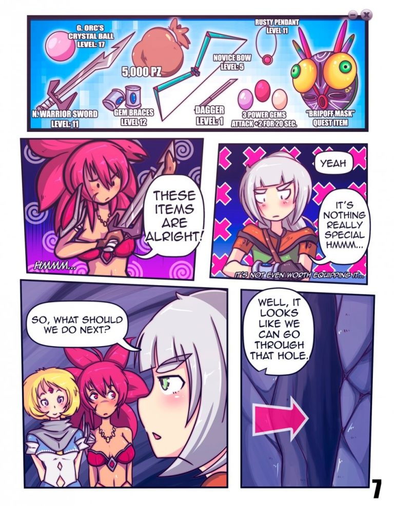 Treasure Hunters and the Ring of Arousal porn comic picture 9