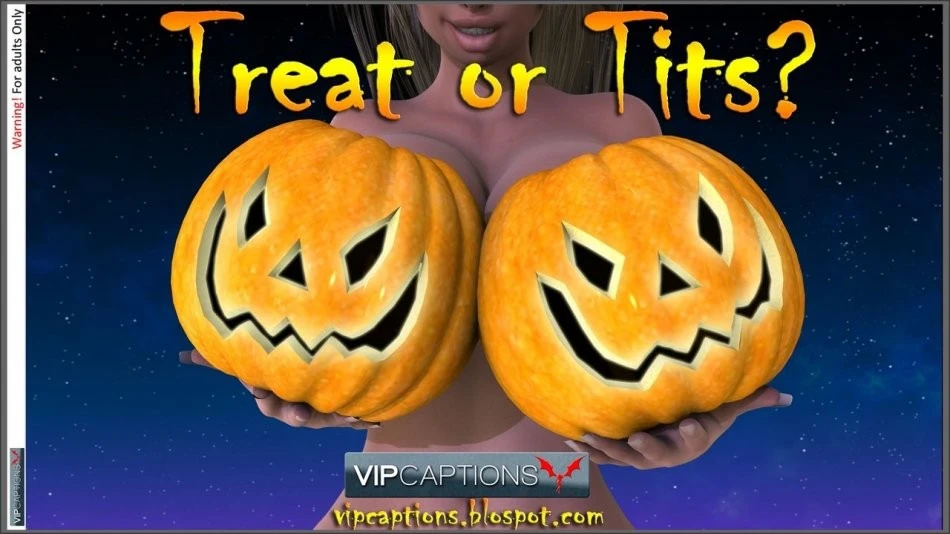 Treat or Tits porn comic picture 1
