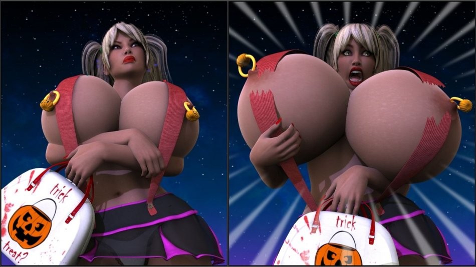 Treat or Tits porn comic picture 35