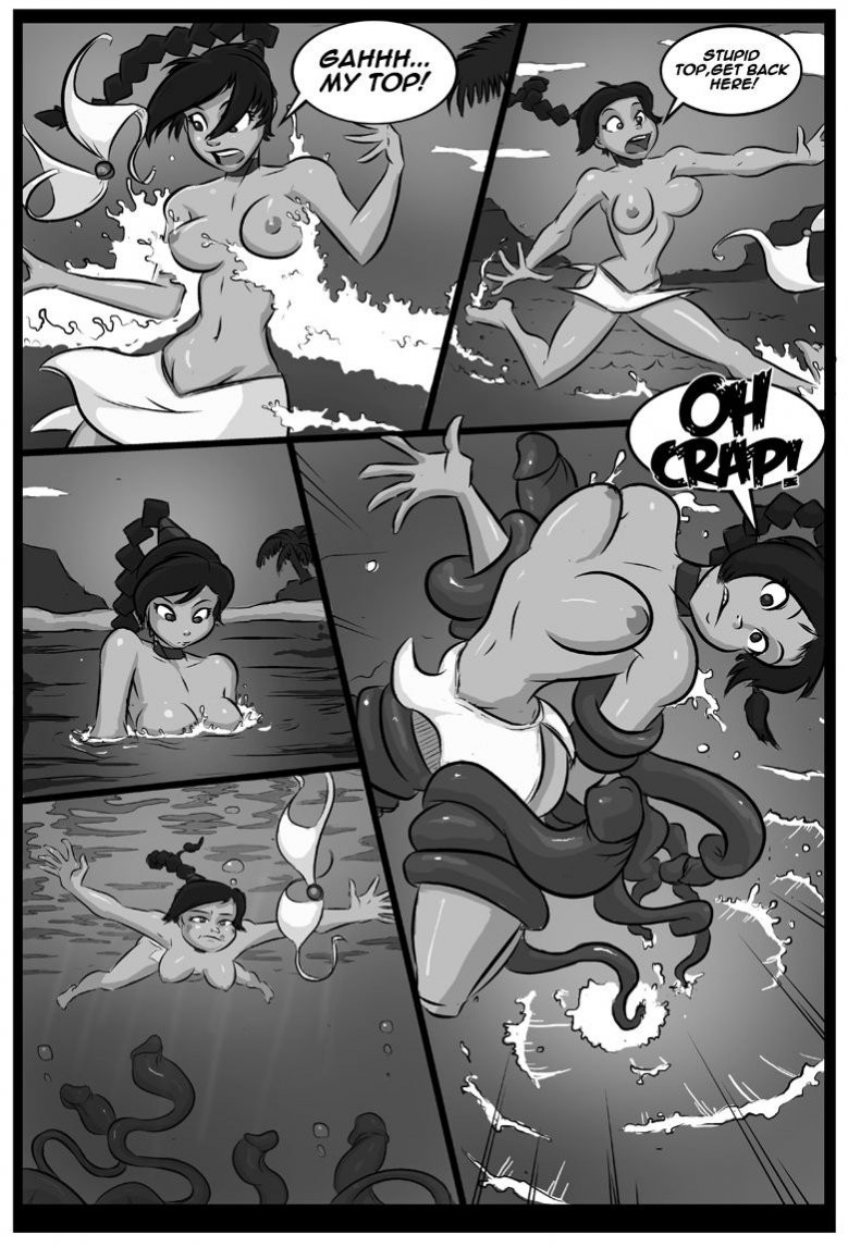 Ty-Lee's Tentacle Trouble porn comic picture 3