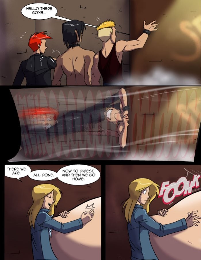 Unsafe Alleyways porn comic picture 6