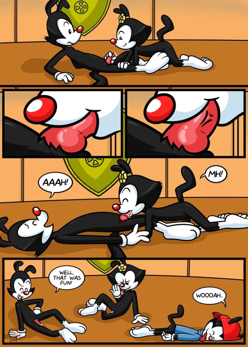 Warner bros and their sisterdot porn comic picture 10