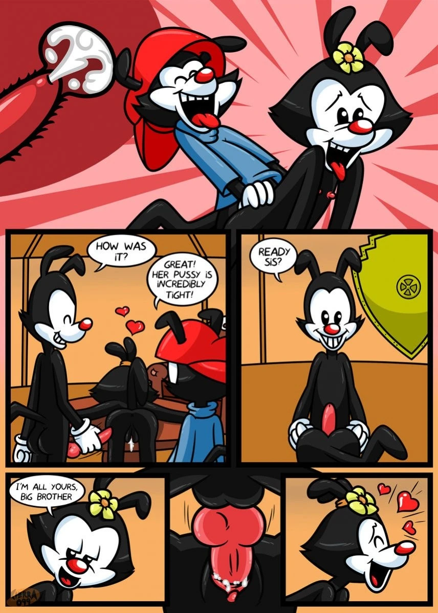 Warner bros and their sisterdot porn comic picture 6