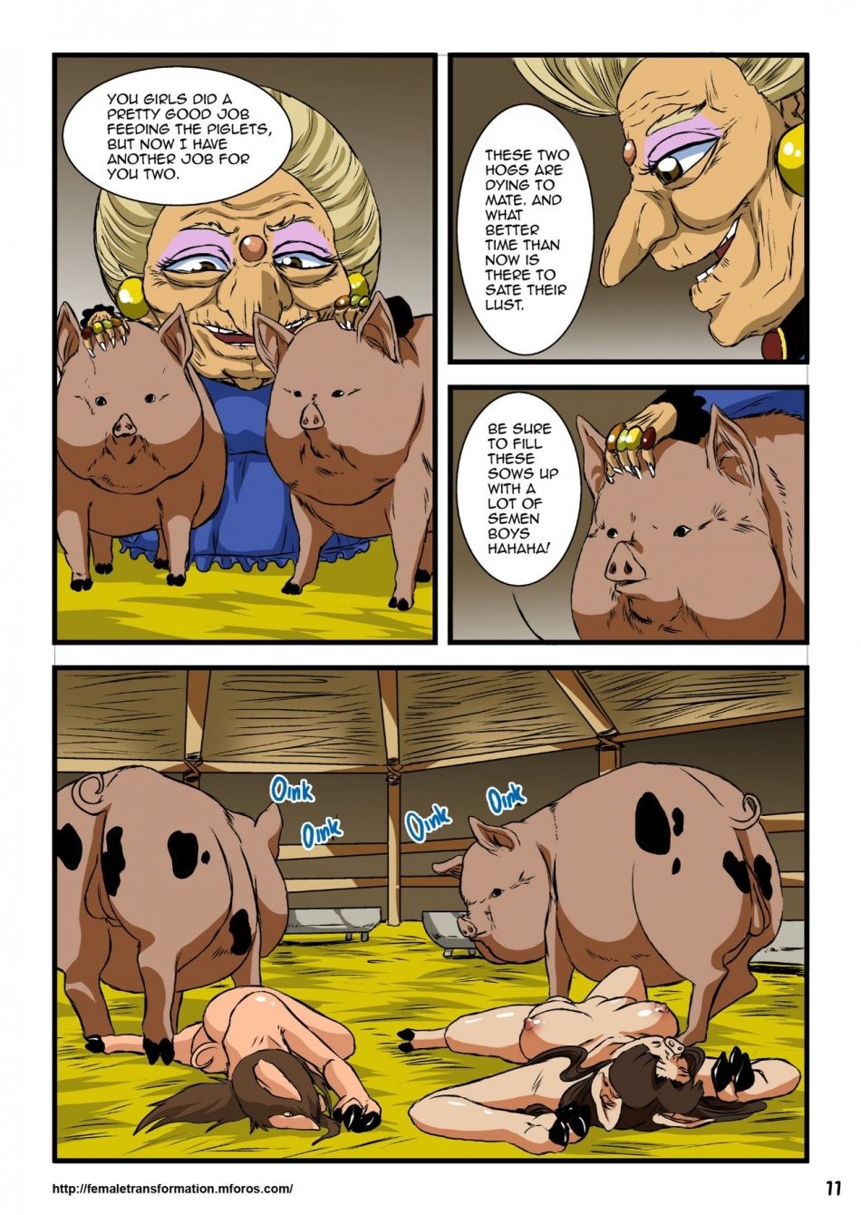 Yubaba's Farm porn comic picture 13