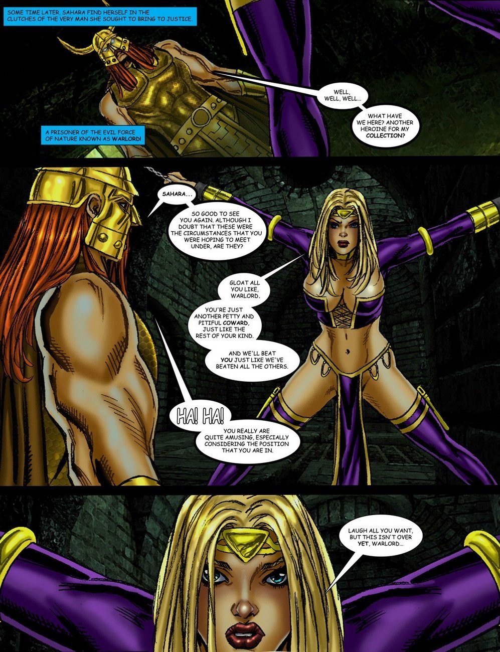 9 Superheroines Vs Warlord 2 porn comic picture 5