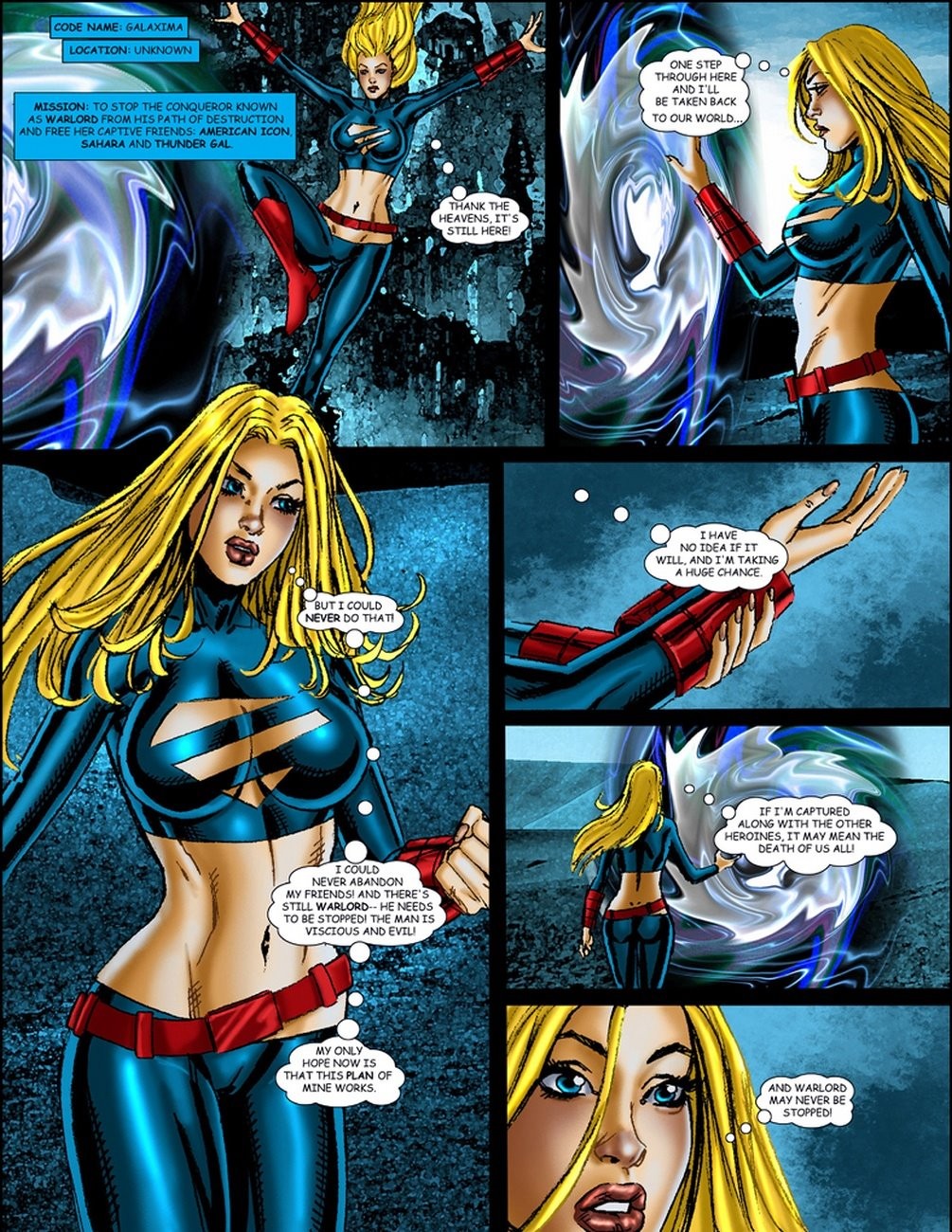 9 Superheroines Vs Warlord 3 porn comic picture 1