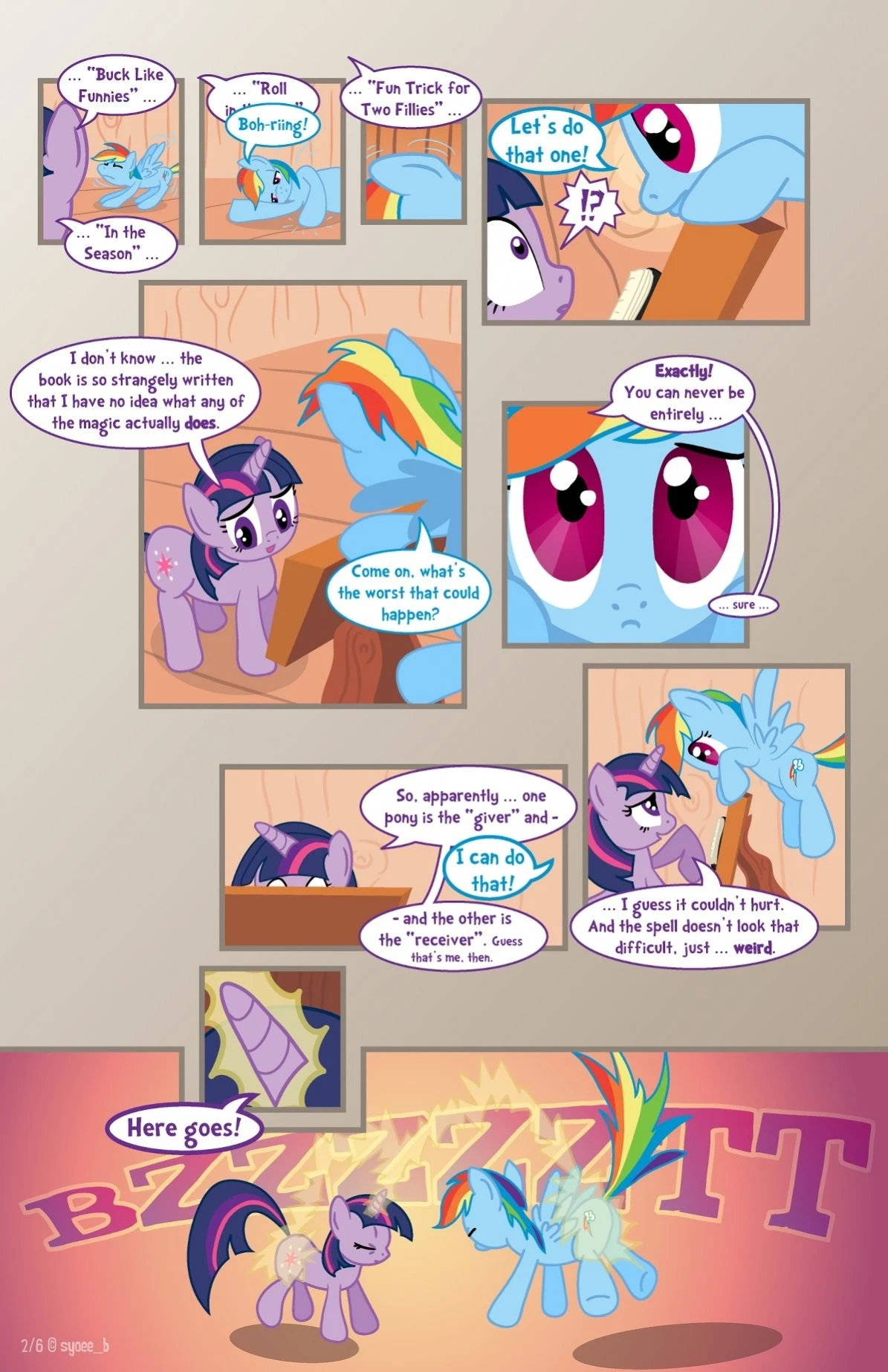 A Fun Trick porn comic picture 2