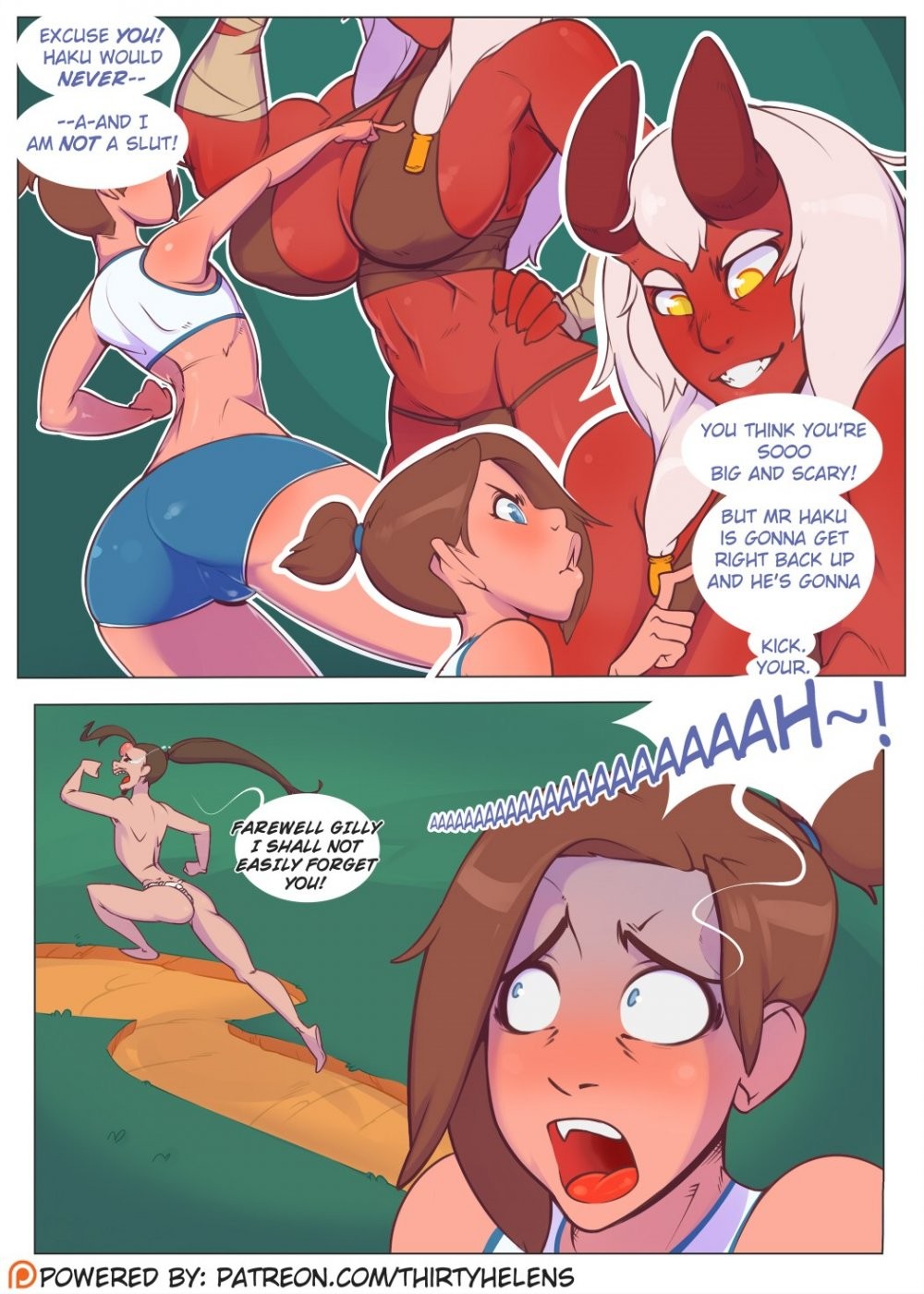 A "Hero's" End porn comic picture 7