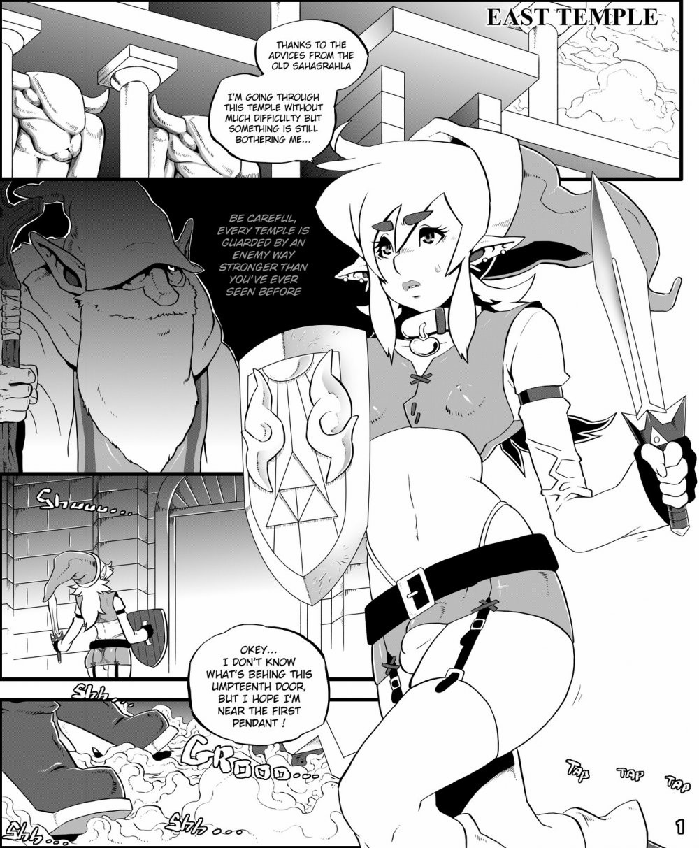 A LINK VERY TIGHT porn comic picture 2