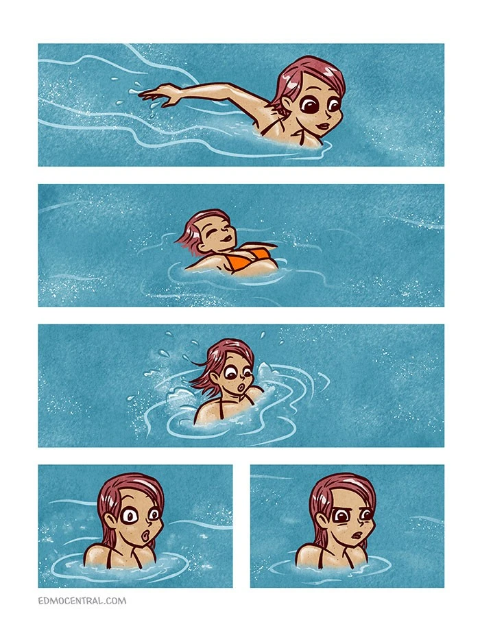 A Quick Dip porn comic picture 2