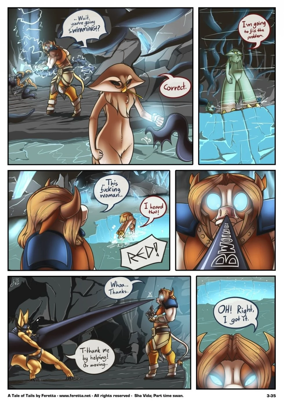 A Tale of Tails 3 porn comic picture 36