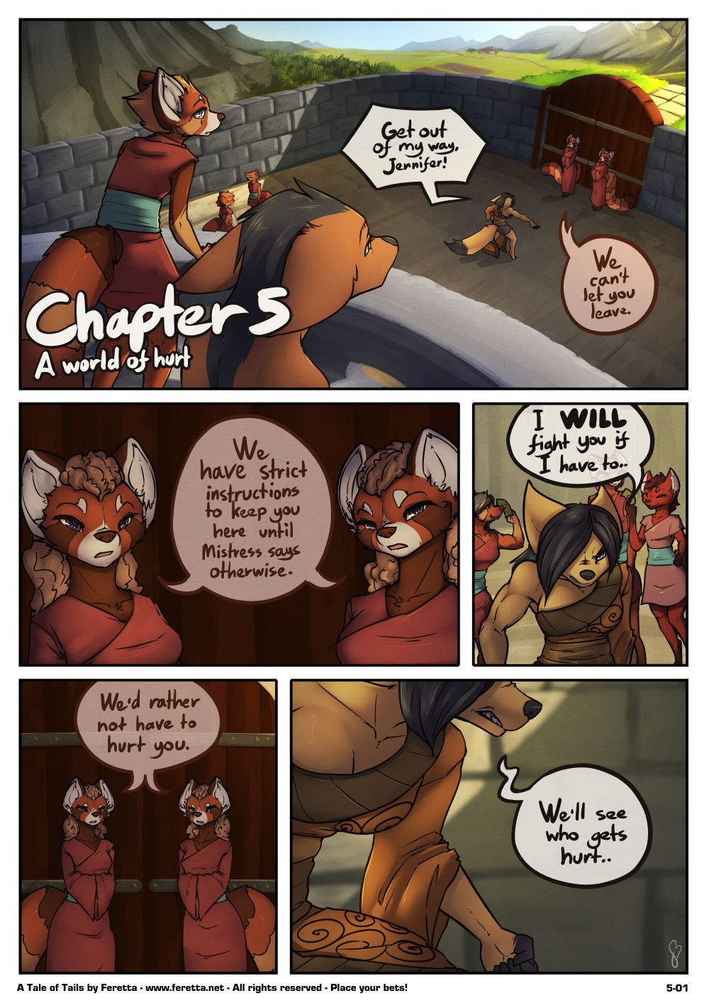 A Tale of Tails: Chapter 5 – A World of Hurt