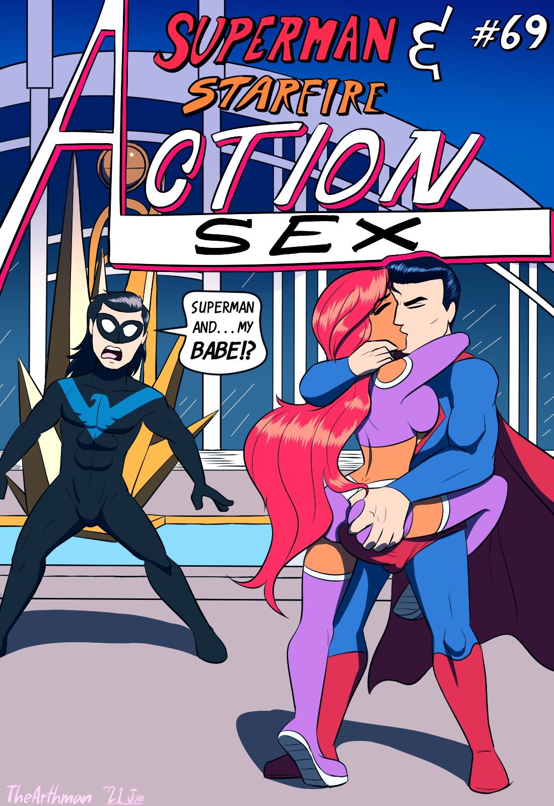 Action Sex porn comic picture 1
