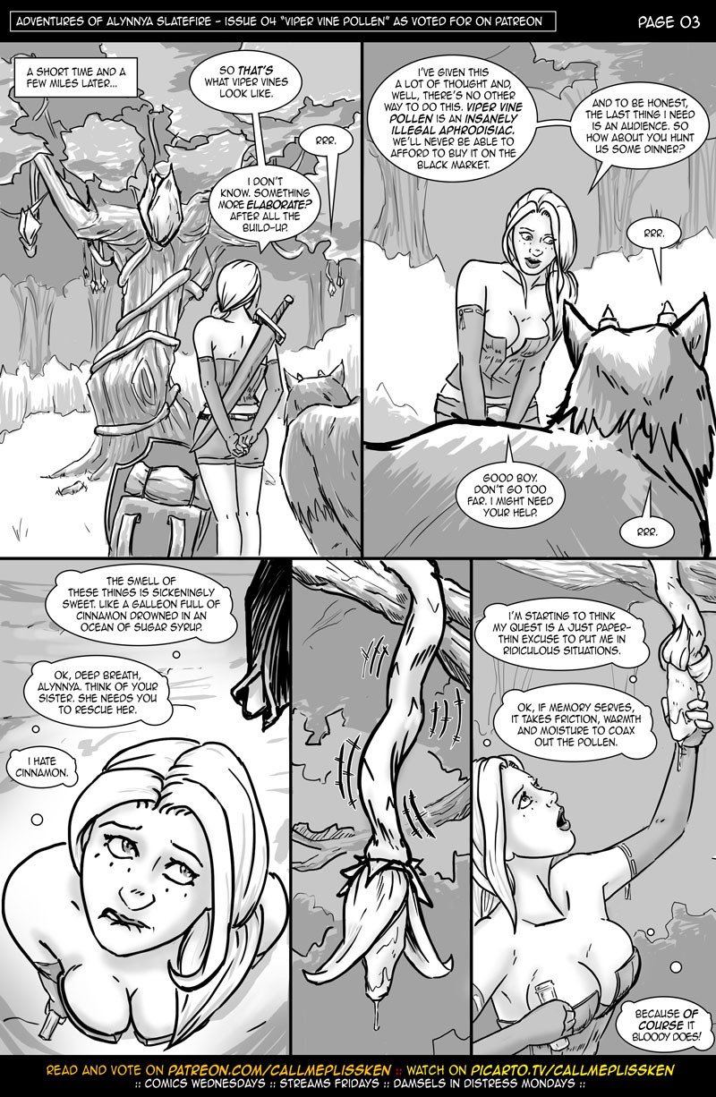 Adventures of Alynnya Slatefire 4 porn comic picture 4