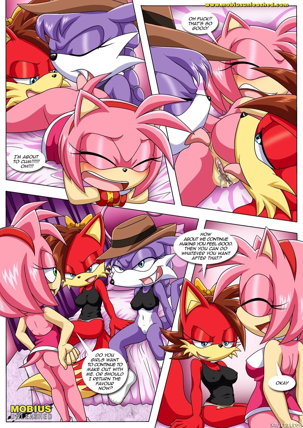 Amy's secret porn comic picture 5