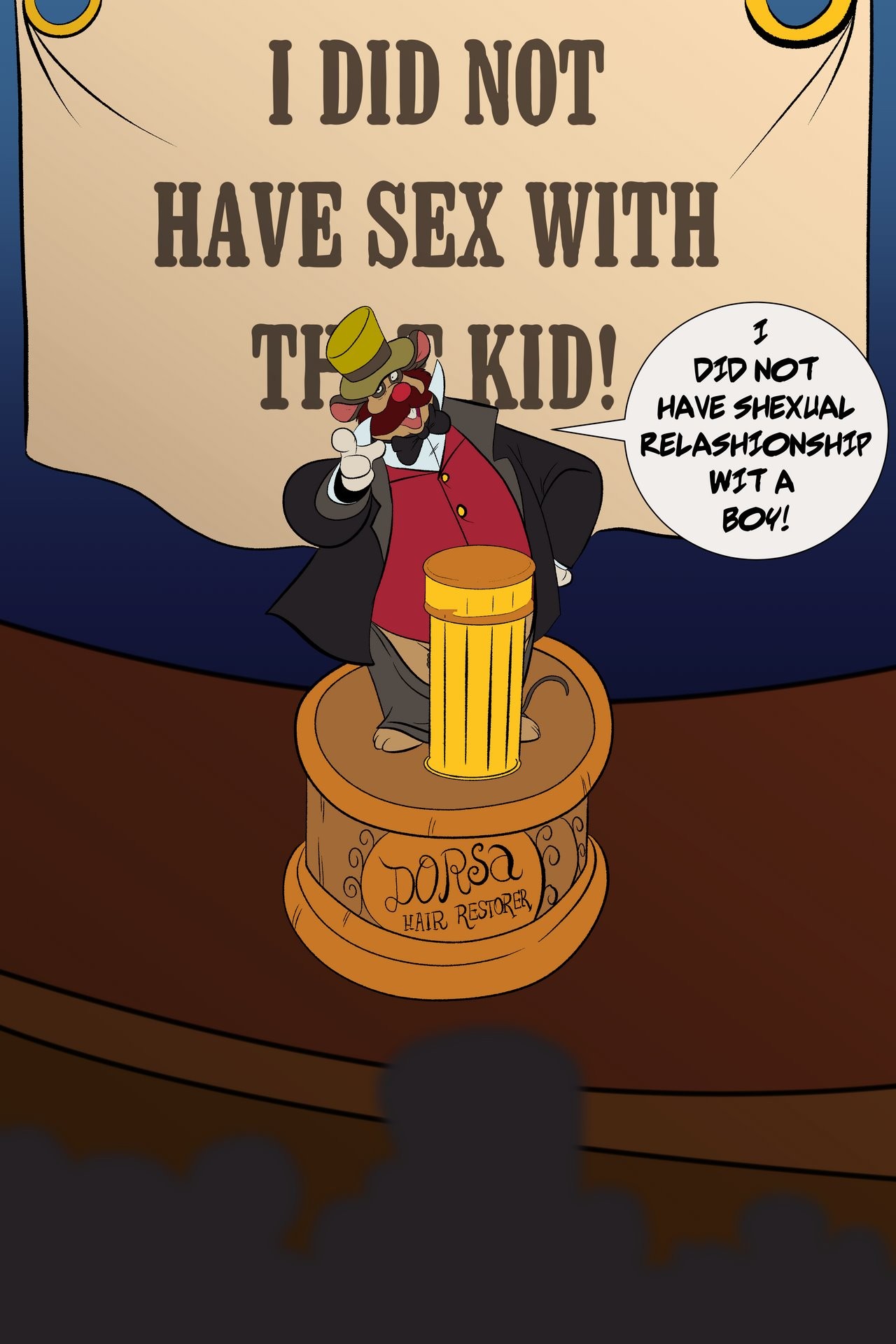 An American Tail Fievel meets the Mayor porn comic picture 16