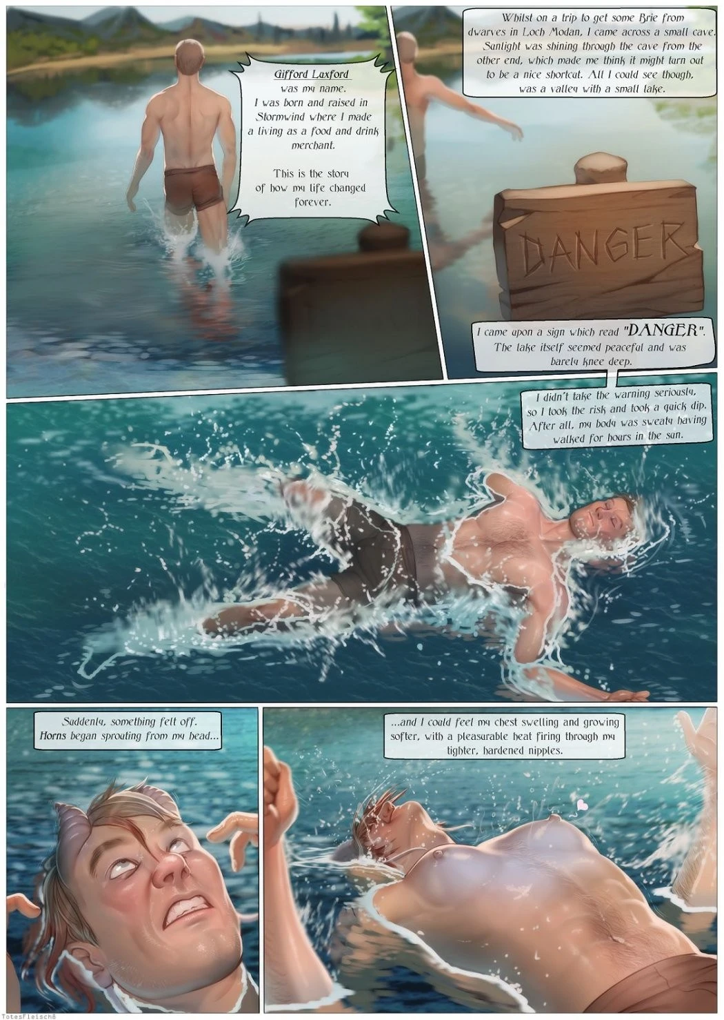 An Inadvertent Race Change porn comic picture 1