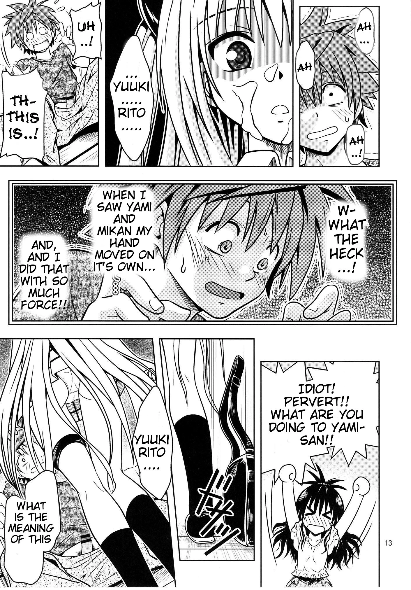 Anoko-tachi ga Taihen na Koto ni Nattemasu 3 hentai manga picture 13