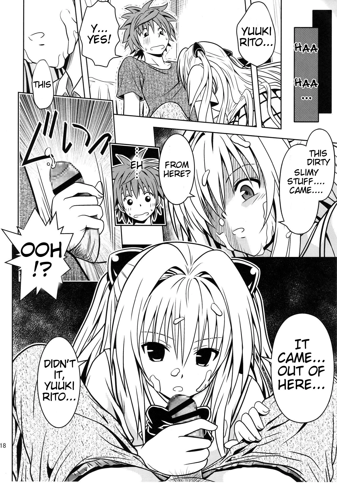 Anoko-tachi ga Taihen na Koto ni Nattemasu 3 hentai manga picture 18