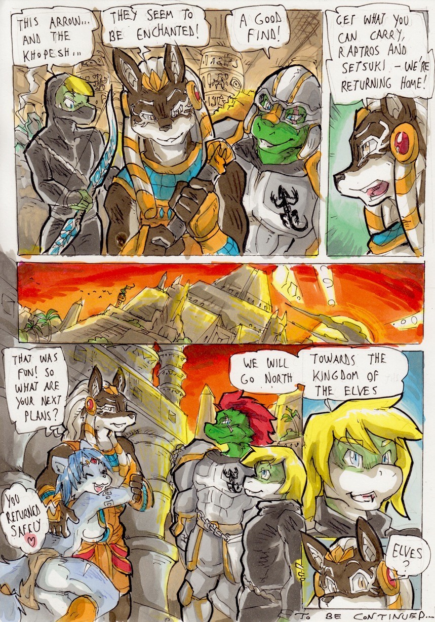 Anubis Stories 1 - The Magical Sword porn comic picture 11