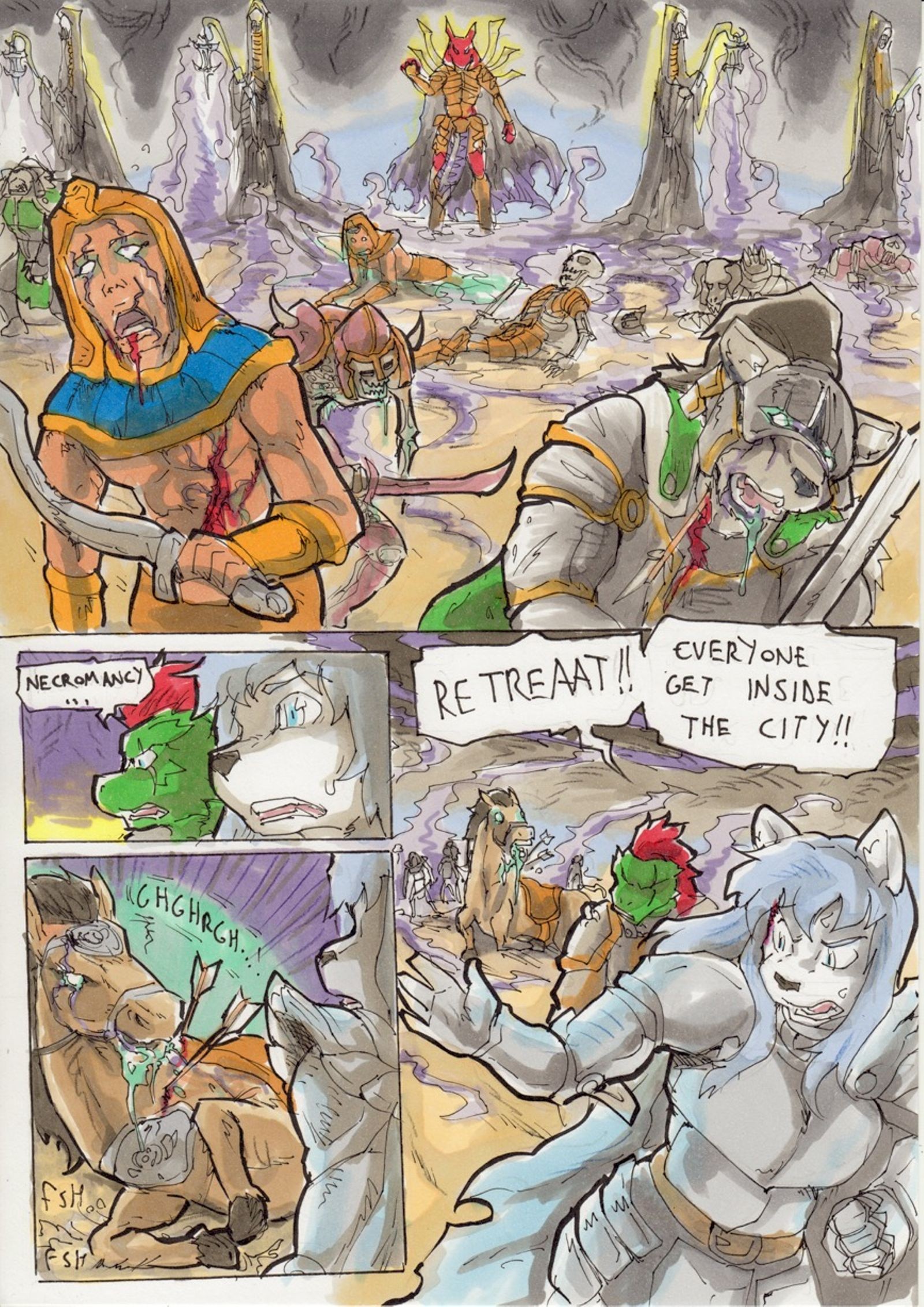 Anubis Stories 5 - The Battle for Anubipolis porn comic picture 15