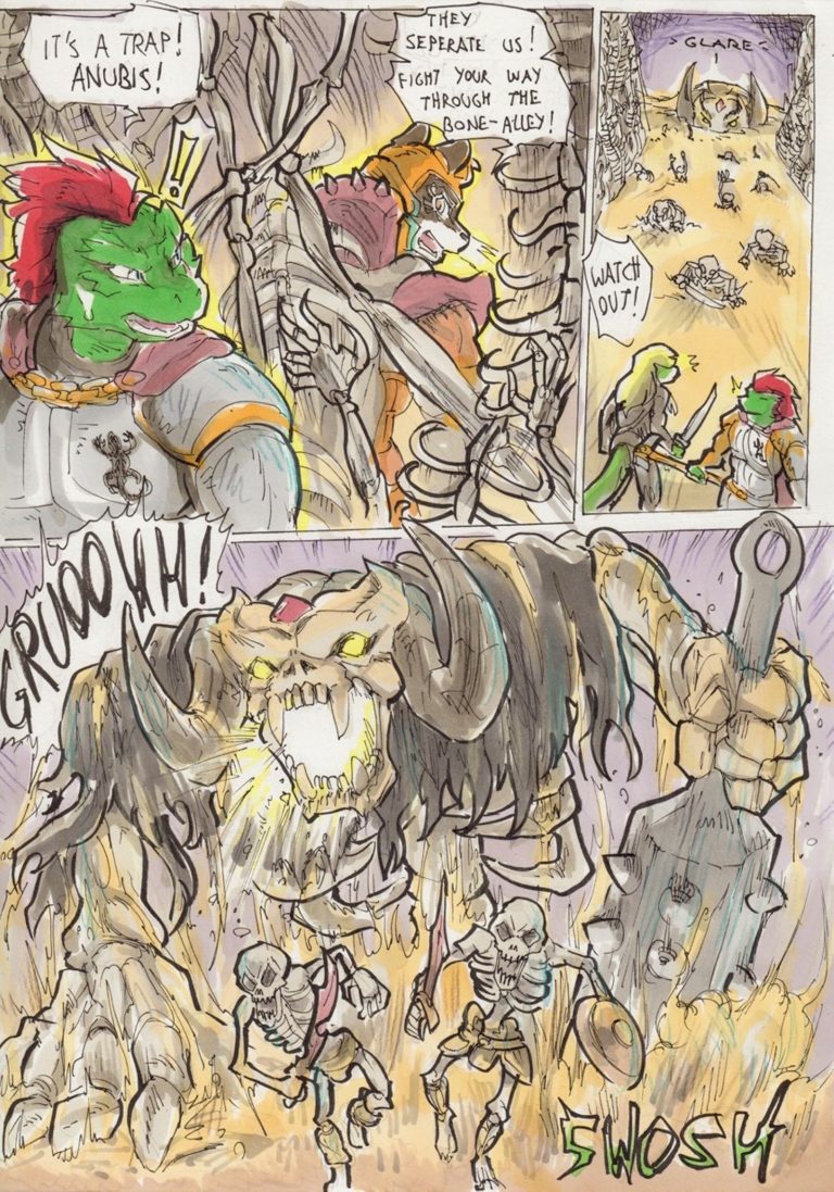 Anubis Stories 5 - The Battle for Anubipolis porn comic picture 25