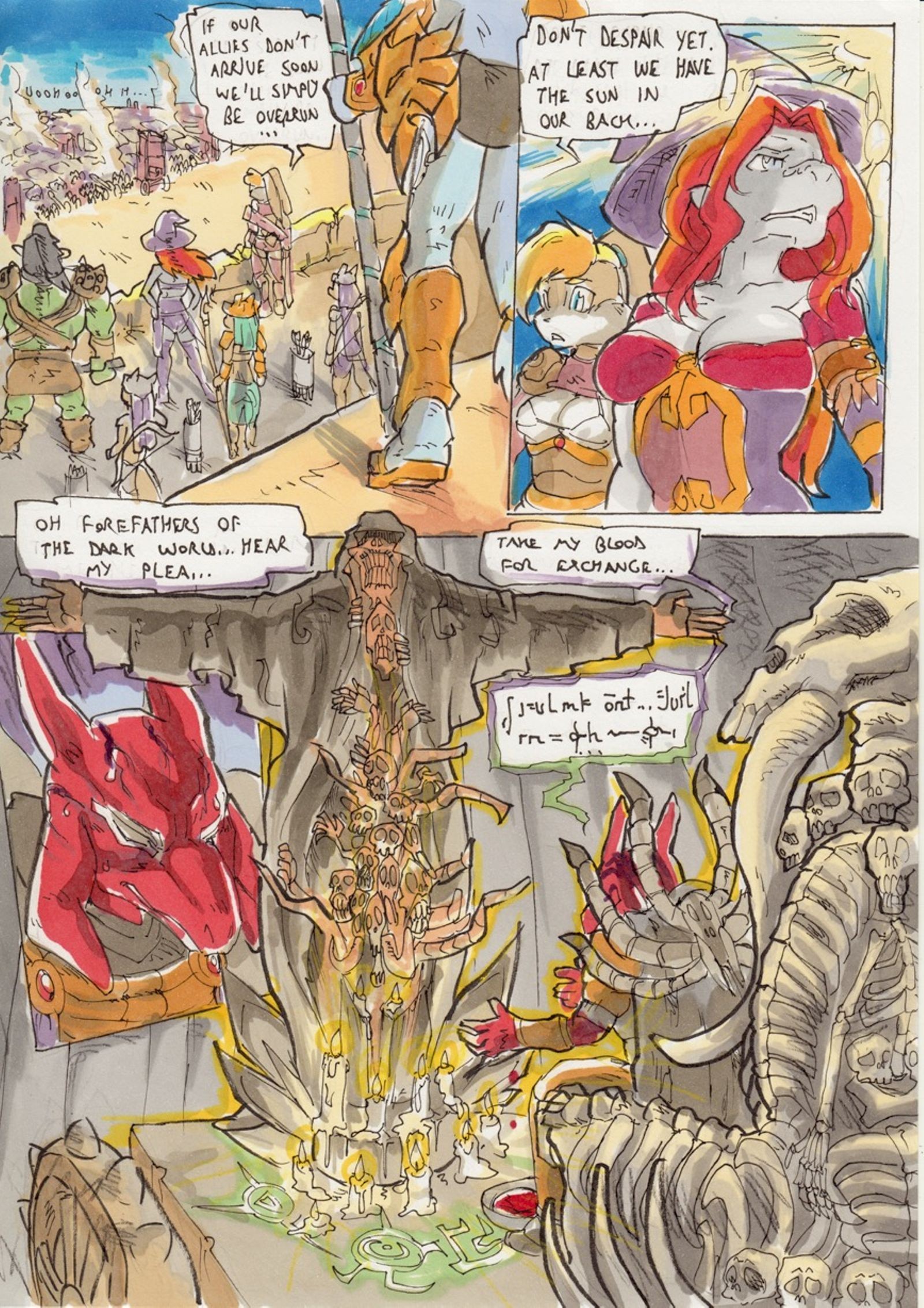 Anubis Stories 5 - The Battle for Anubipolis porn comic picture 3
