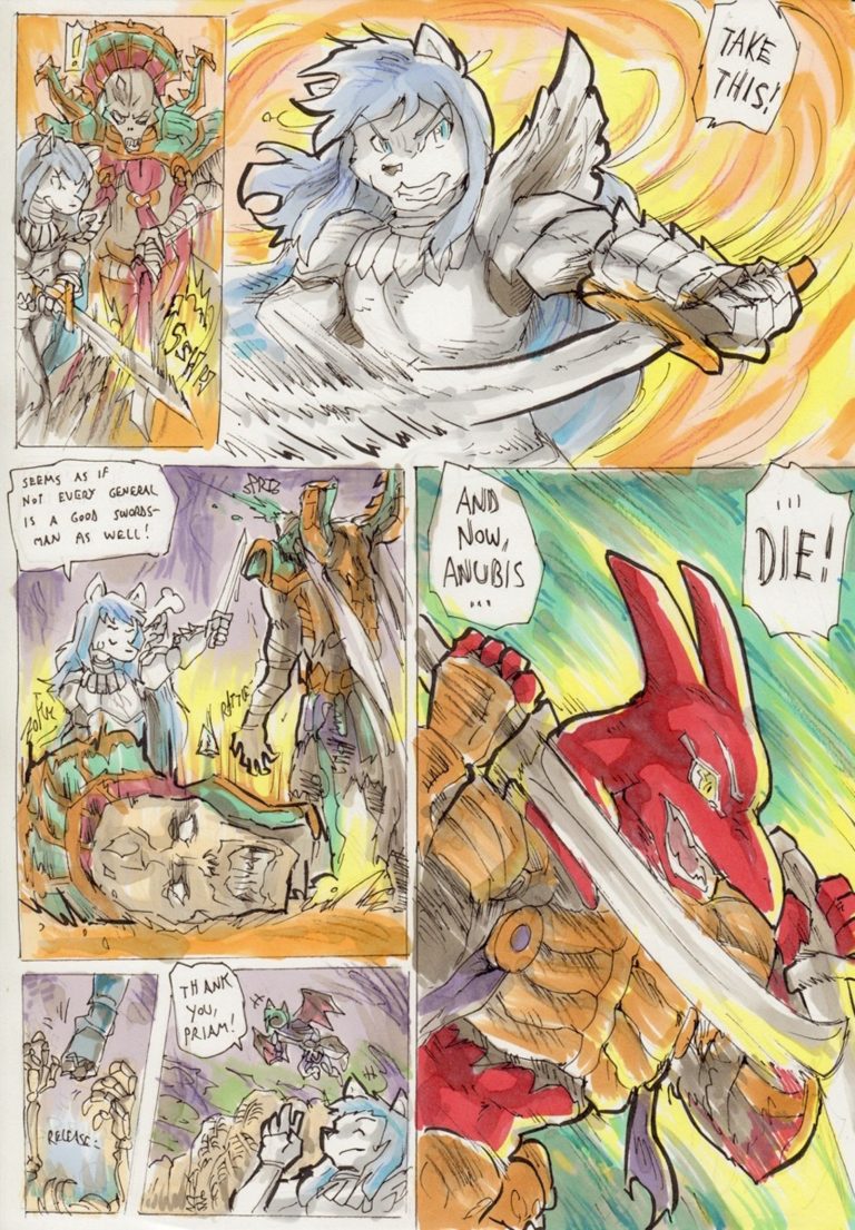 Anubis Stories 5 - The Battle for Anubipolis porn comic picture 33