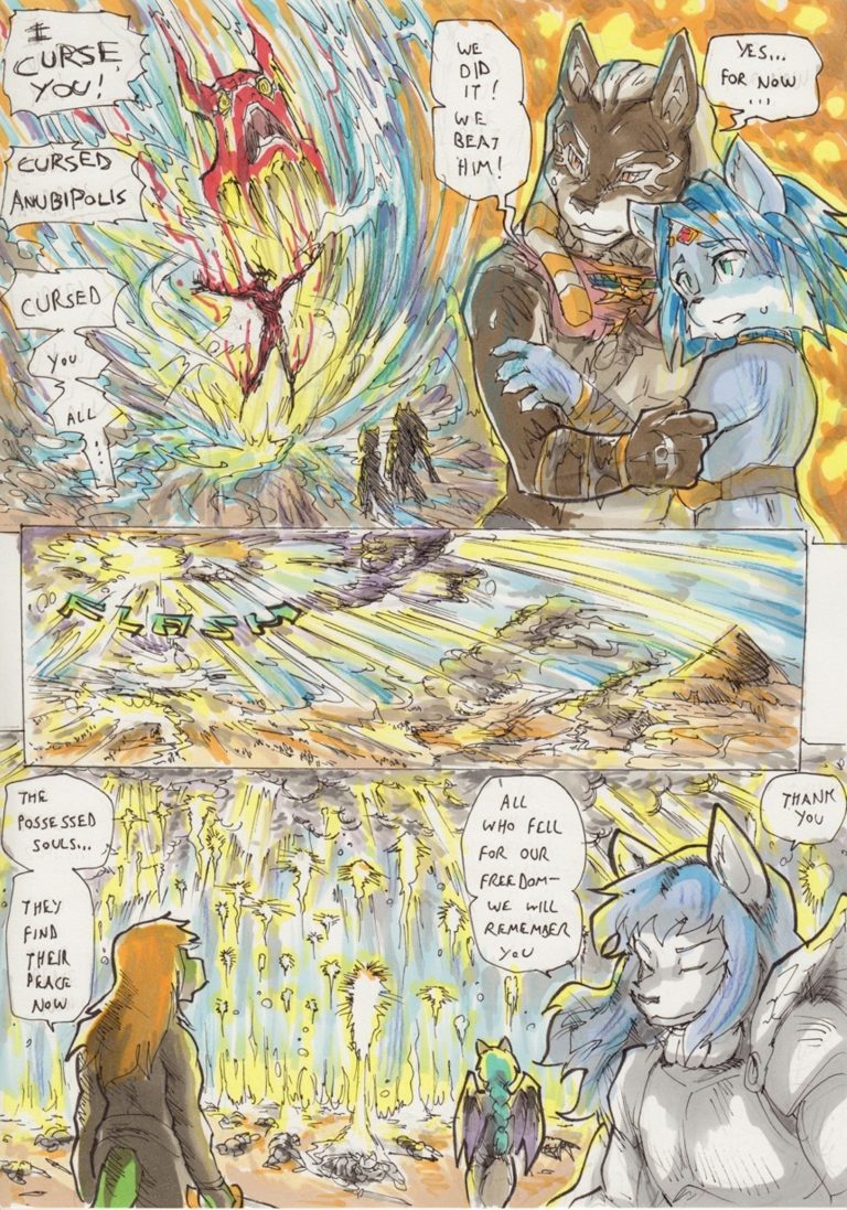 Anubis Stories 5 - The Battle for Anubipolis porn comic picture 40