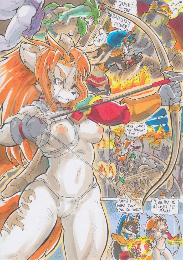 Anubis Stories Chapter 3 - Dragon Attack porn comic picture 13