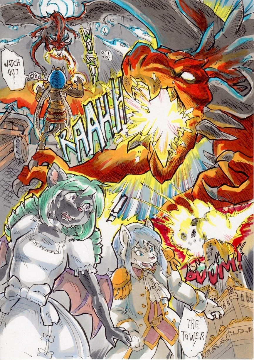 Anubis Stories Chapter 3 - Dragon Attack porn comic picture 14