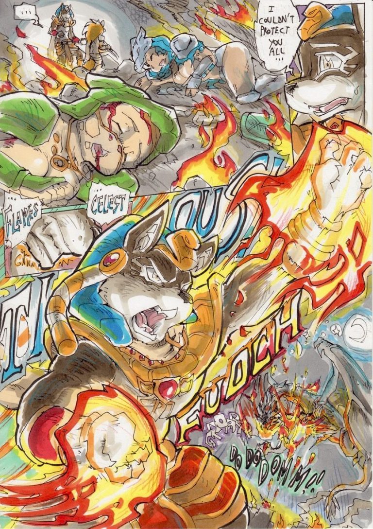 Anubis Stories Chapter 3 - Dragon Attack porn comic picture 16