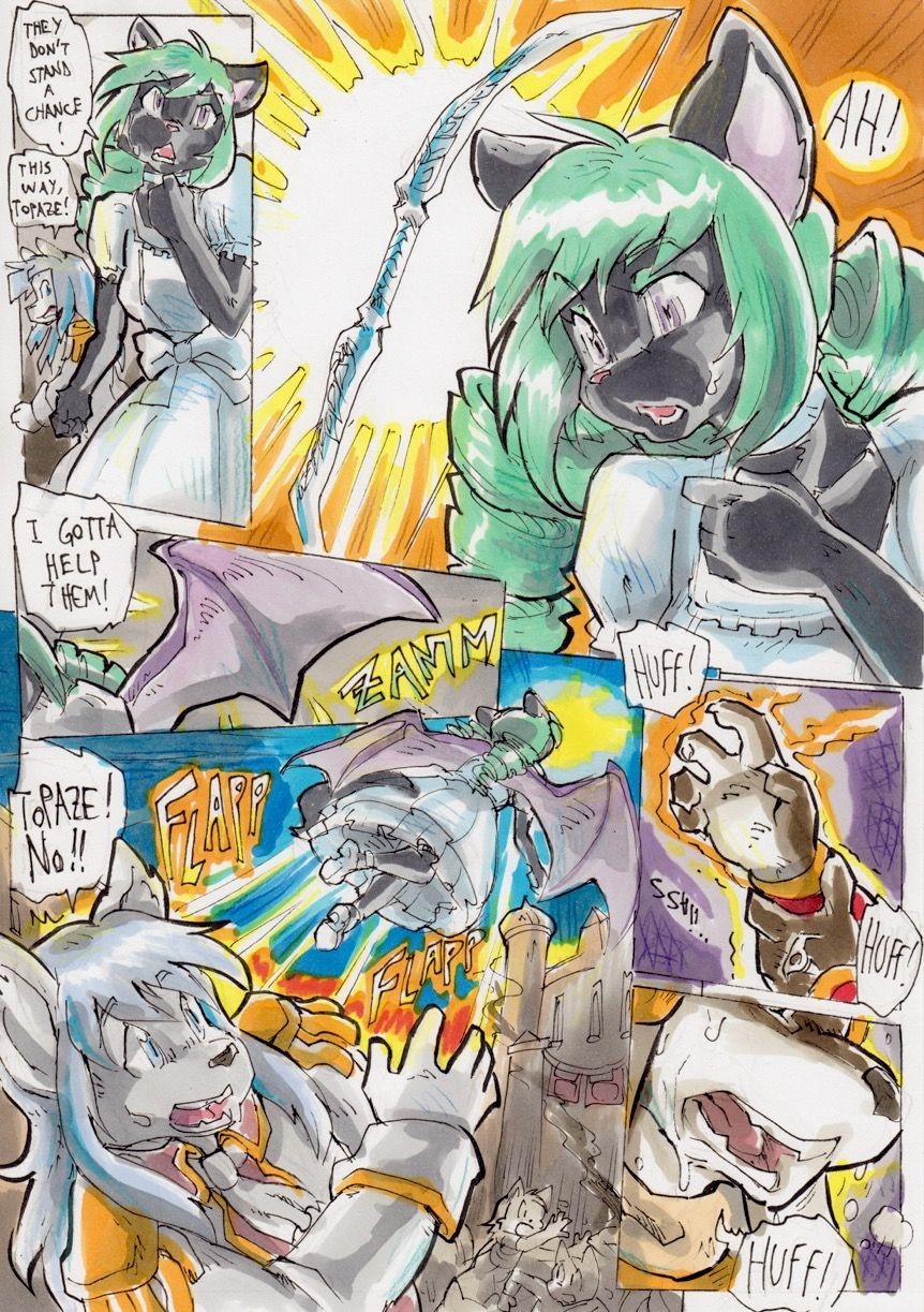 Anubis Stories Chapter 3 - Dragon Attack porn comic picture 17