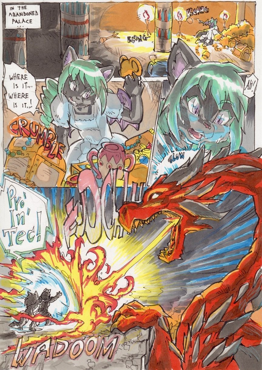 Anubis Stories Chapter 3 - Dragon Attack porn comic picture 19