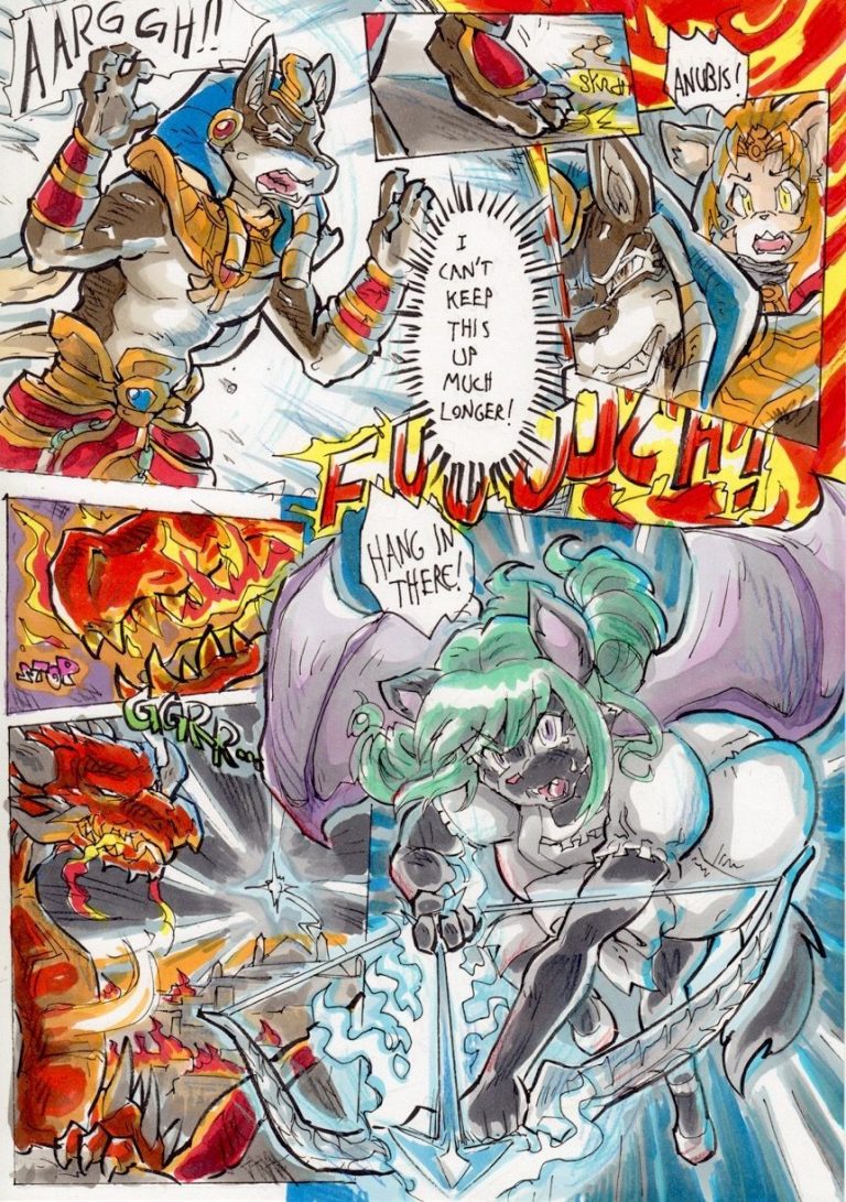Anubis Stories Chapter 3 - Dragon Attack porn comic picture 20
