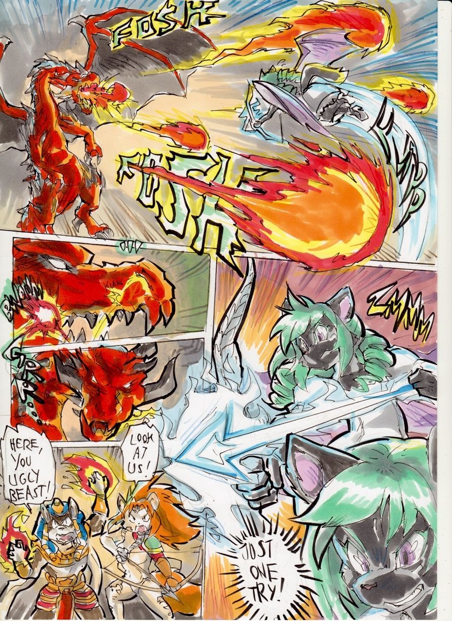 Anubis Stories Chapter 3 - Dragon Attack porn comic picture 22