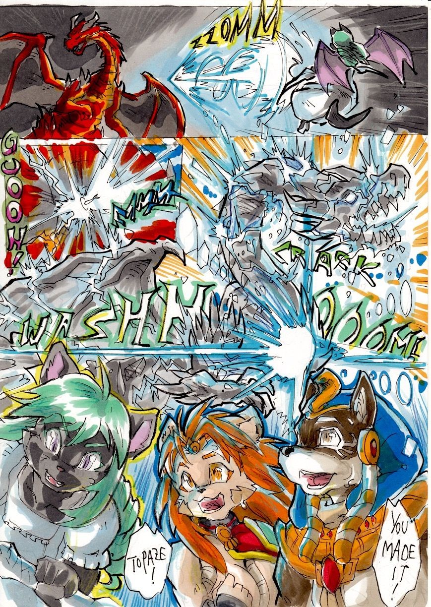 Anubis Stories Chapter 3 - Dragon Attack porn comic picture 23