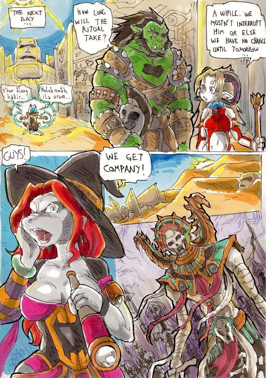 Anubis Stories Chapter 4 - Desert Collossus porn comic picture 12