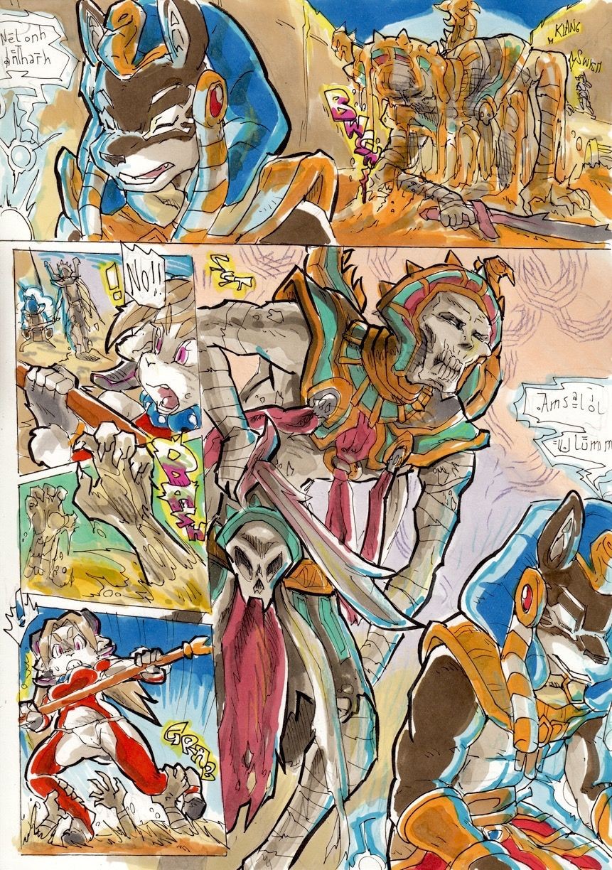 Anubis Stories Chapter 4 - Desert Collossus porn comic picture 16