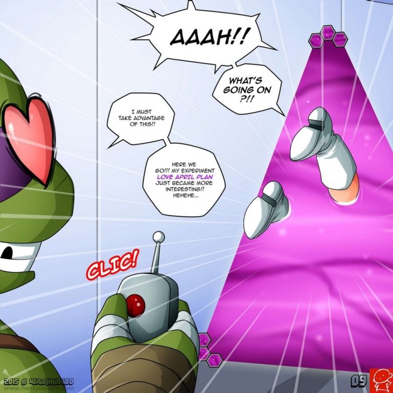 April O'Neil - Save The Turtles 2 porn comic picture 10